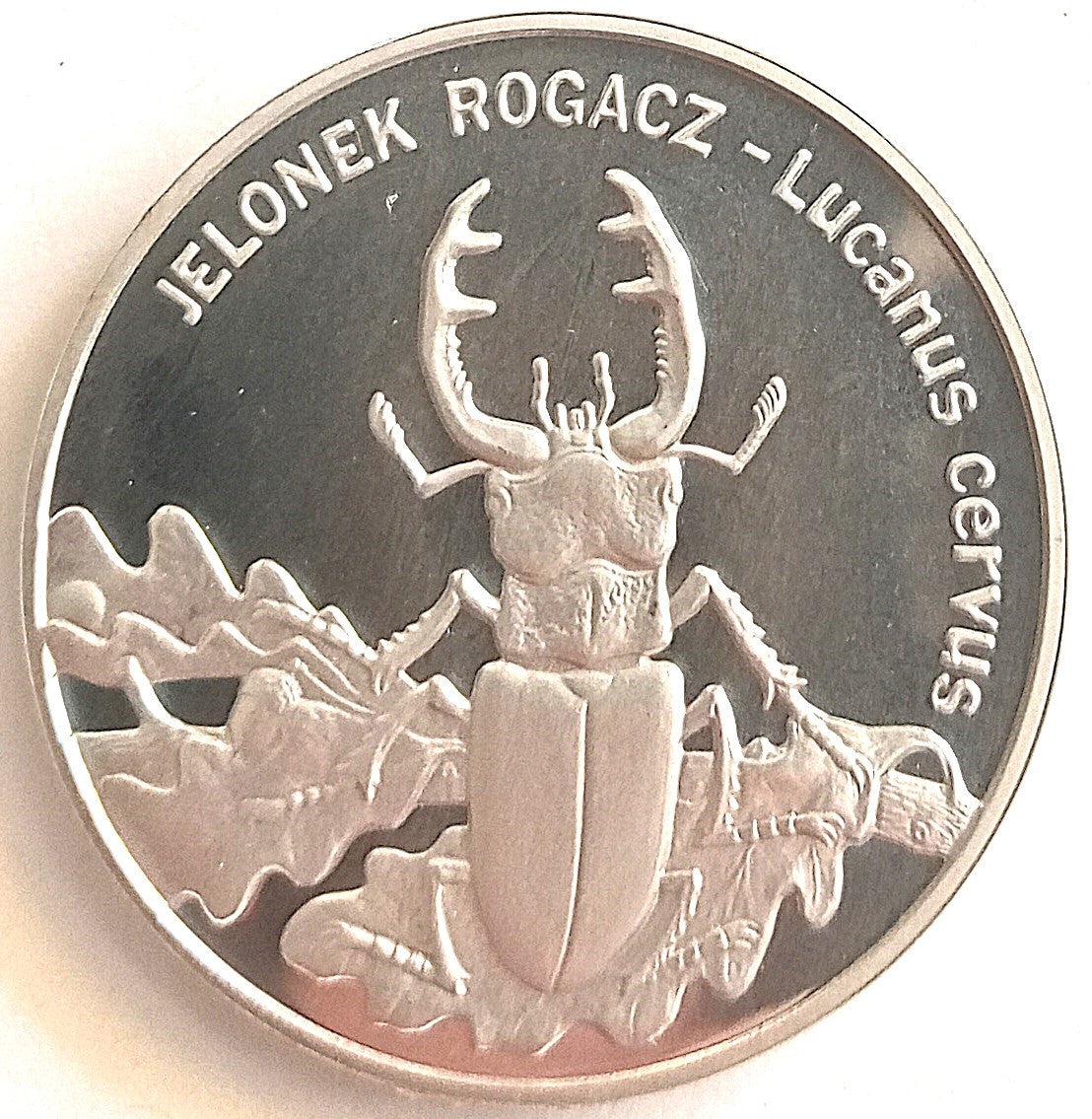 20 Złotych 1997 Zwierzęta Świata - jelonek rogacz