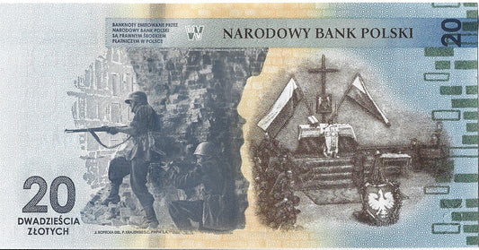 20 Złotych 2024 - UNC
