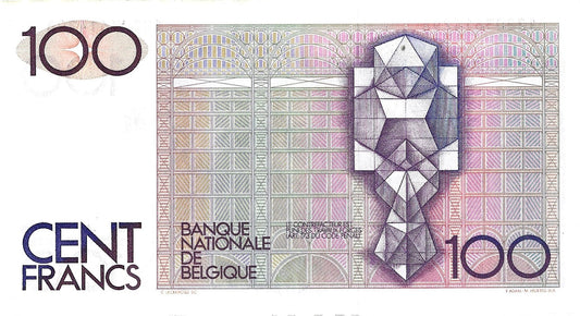Belgia 100 Frank - UNC
