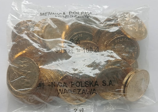 2 zł 2011 - Przewodnictwo Polski w Radzie UE (50 sztuk monet)