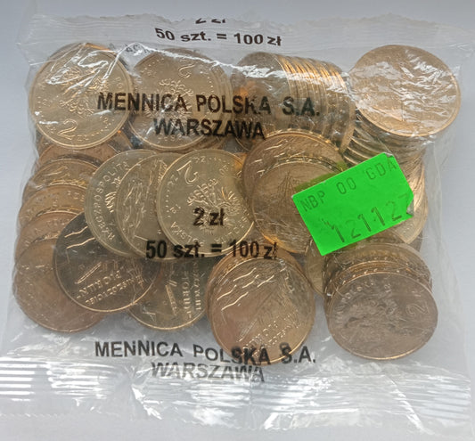 2 zł 2012 - Polskie okręty: Niszczyciel „Piorun” Oryginalne opakowanie zawierające (50 sztuk monet)