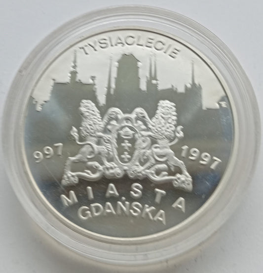 20 Złotych 1996 1000-lecie miasta Gdańska