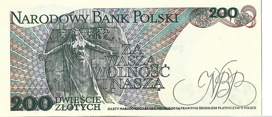 200 Złotych 1988 - UNC