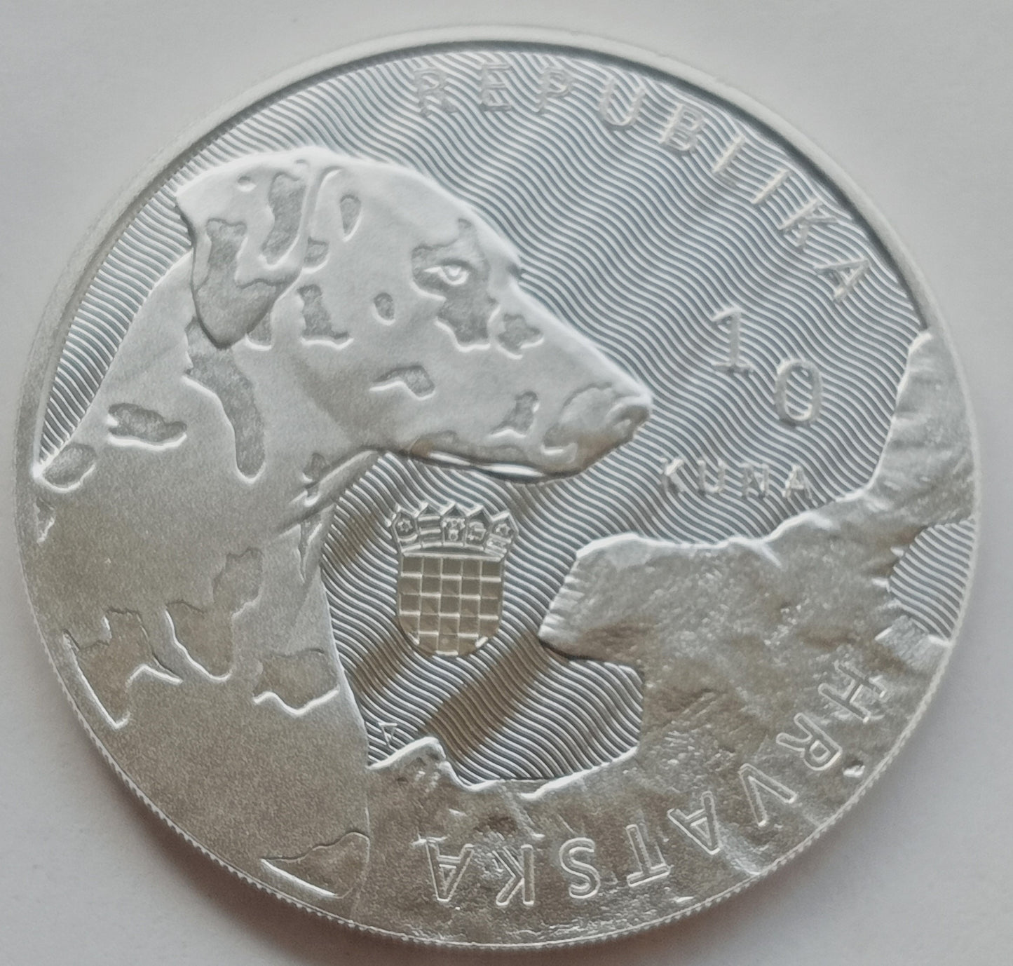 Chorwacja 10 Kuna 2021 Dalmatyńczyk
