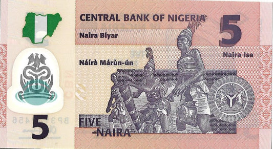 Nigeria 5 Naria 2015 - UNC