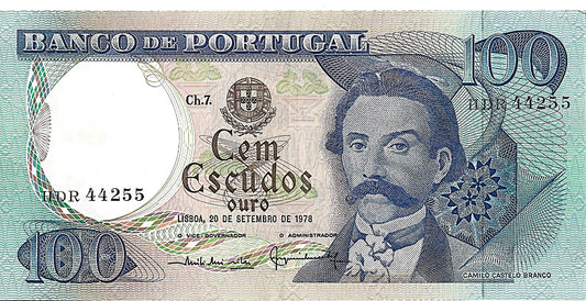 Portugalia 100 Escudo 1978  - UNC