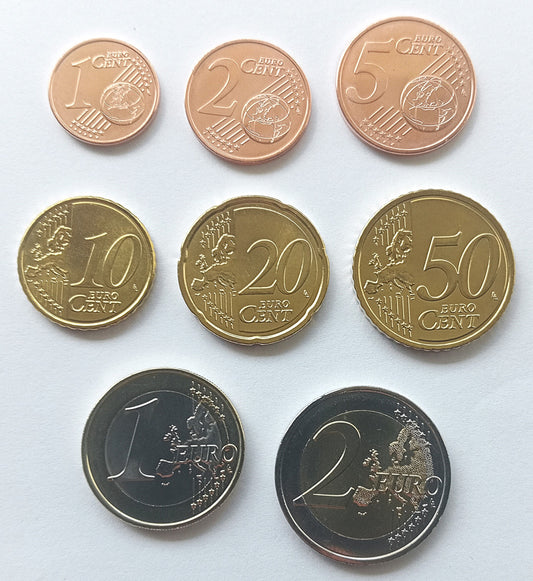 Portugalia 2022 zestaw monet 1 cent do 2 euro