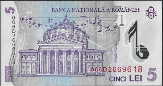 Rumunia 5 Lei 2005 - UNC