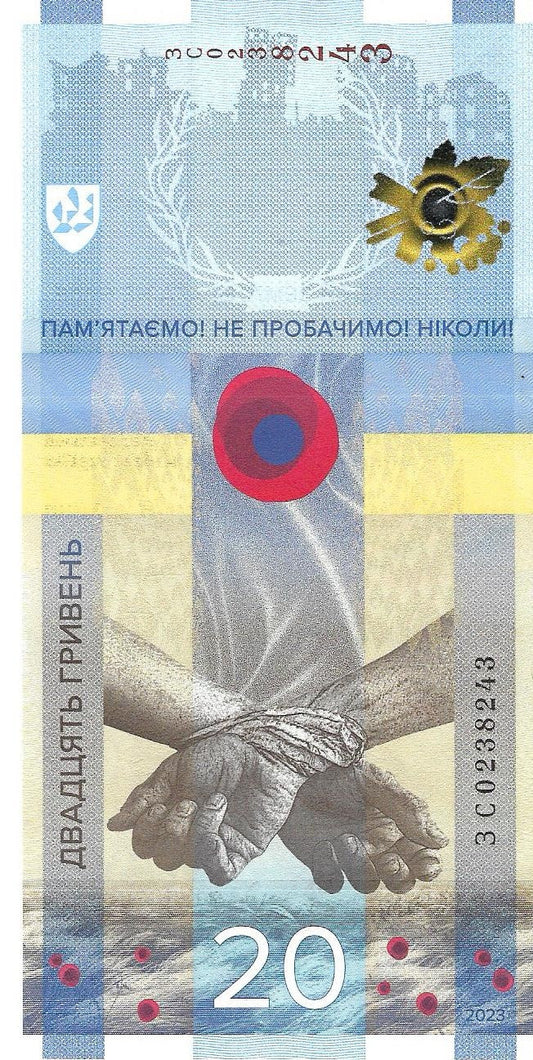 Ukraina 20 Hrywien - UNC