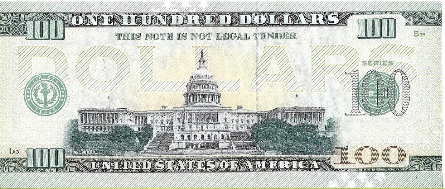 USA 100 Dolarów 2022 Michigan Commemorative Dollar