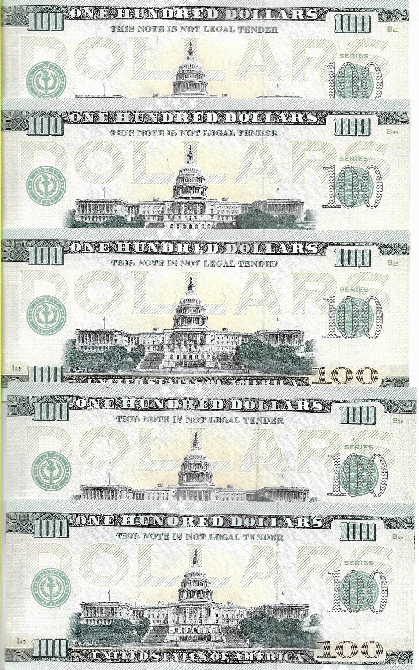 USA 100 Dolarów 2022 Zestaw 50 Sztuk Commemorative Dollar