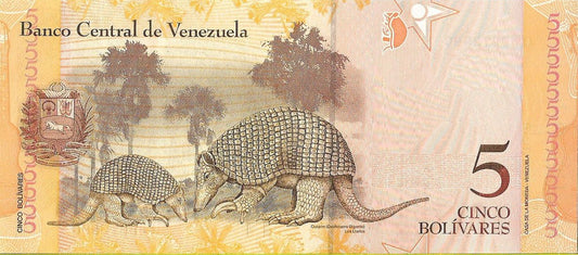 Wenezuela 5 Bolivar 2011 - UNC